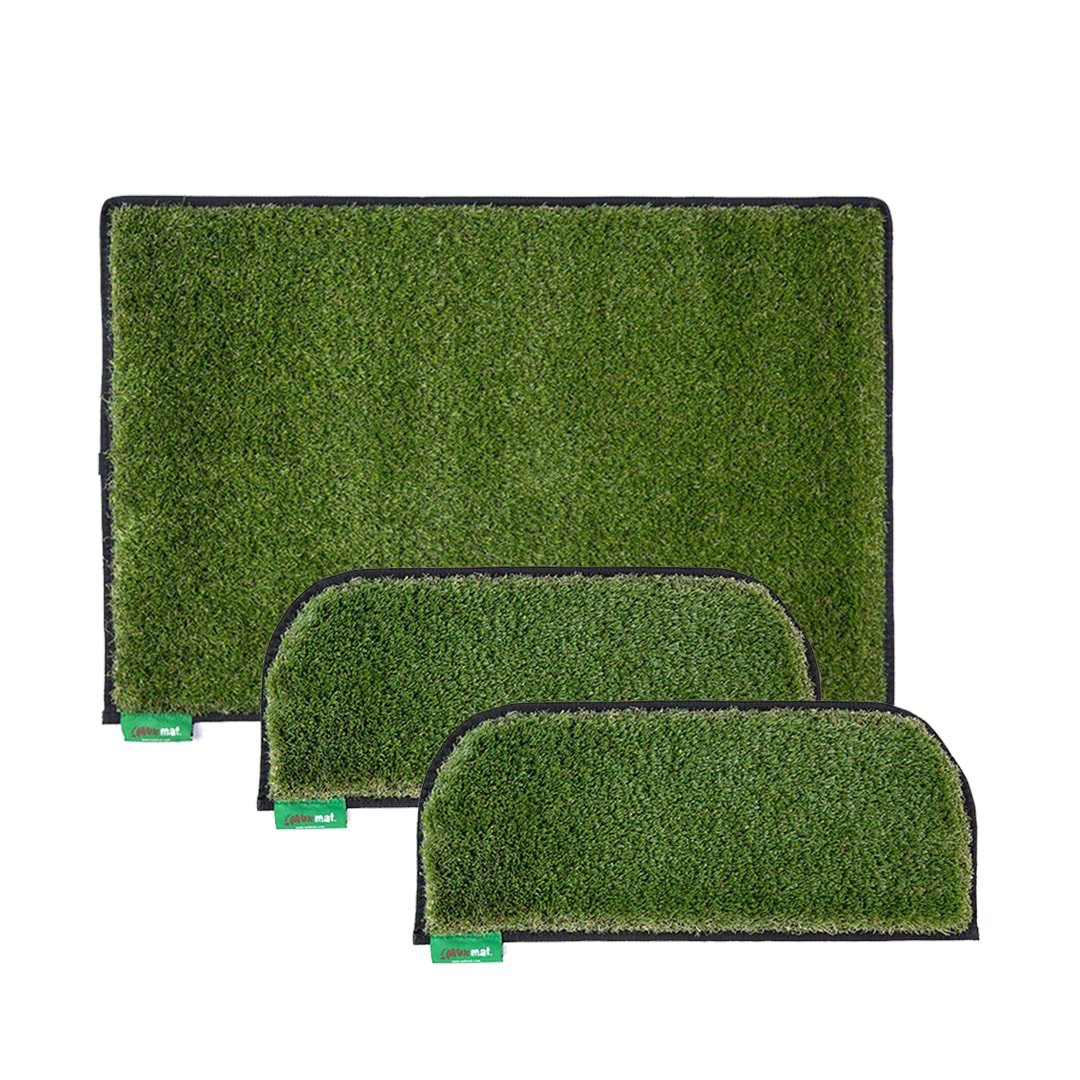 Muk Mat Steps - Green with Black Pitch Edging | Muk Mat | A247 Gear