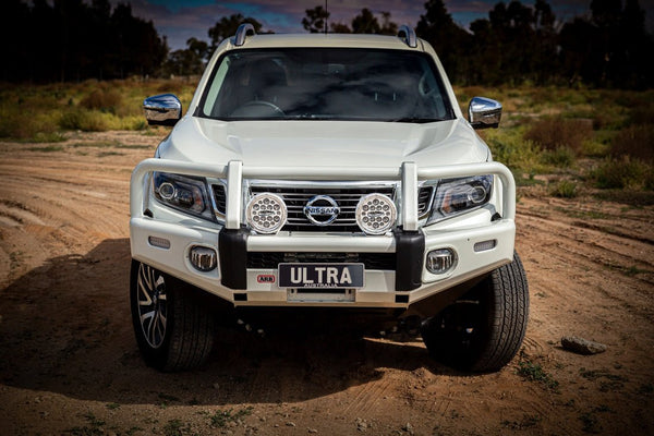 NITRO 80 MAXX 7" LED DRIVING LIGHT PAIR - WIDR - 4500K - BLACK RIM | Nitro | A247 Gear