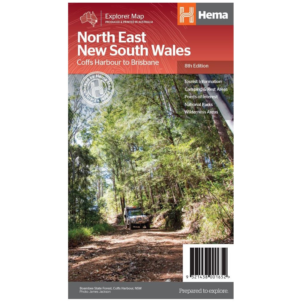 North East New South Wales Map | Hema Maps | A247 Gear