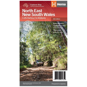 North East New South Wales Map | Hema Maps | A247 Gear