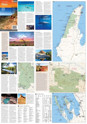 Pilbara & Coral Coast Map | Hema Maps | A247 Gear