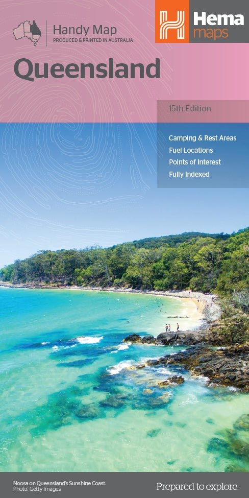 Queensland Handy Map | Hema Maps | A247 Gear