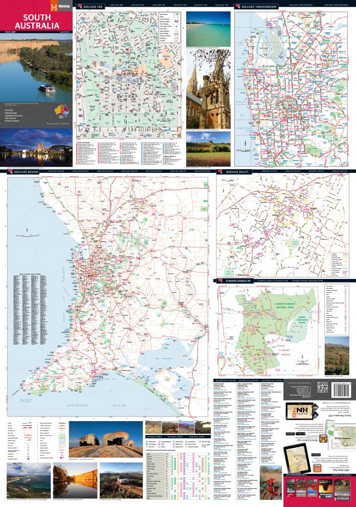 South Australia State Map | Hema Maps | A247 Gear