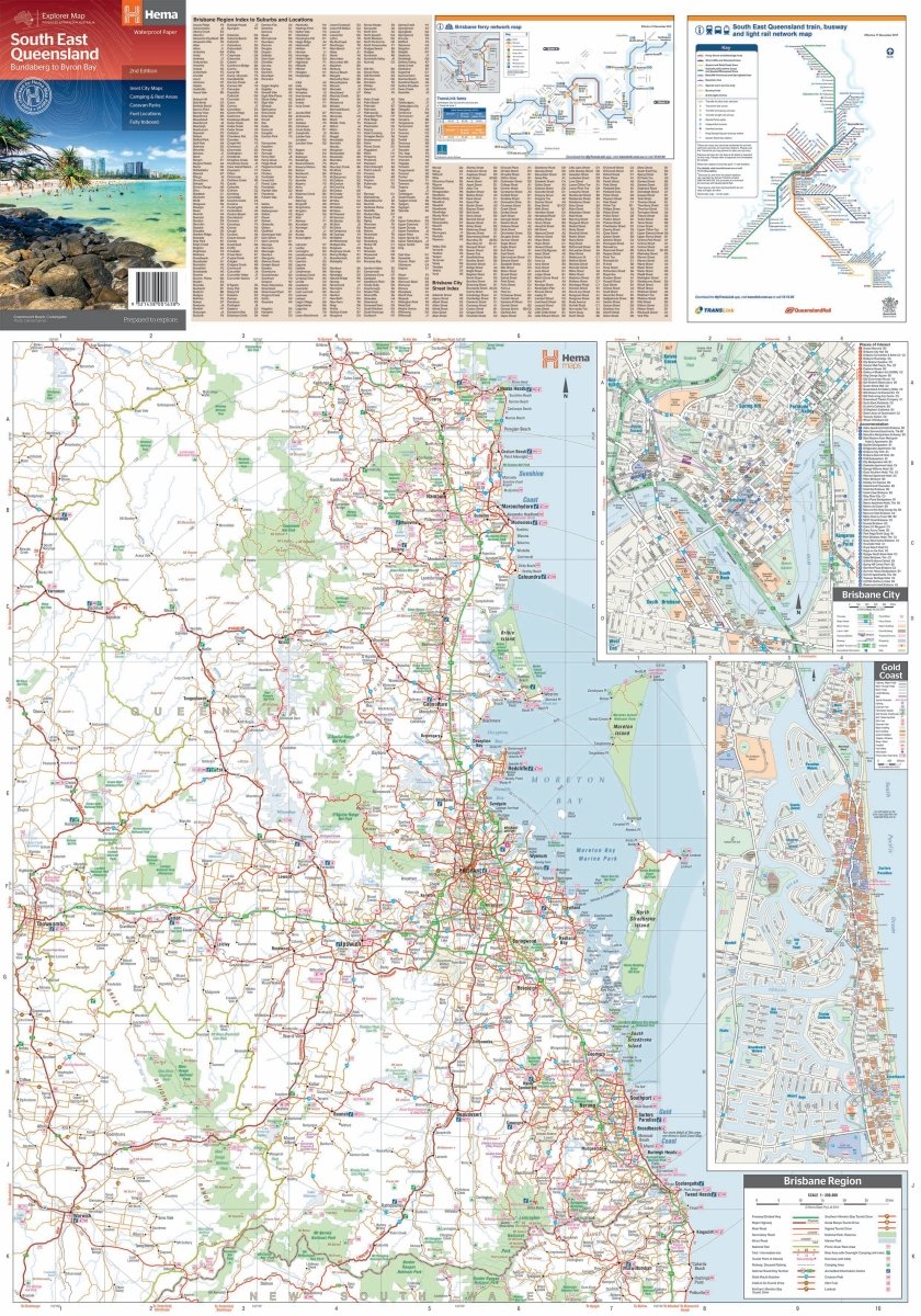 South East Queensland Map | Hema Maps | A247 Gear