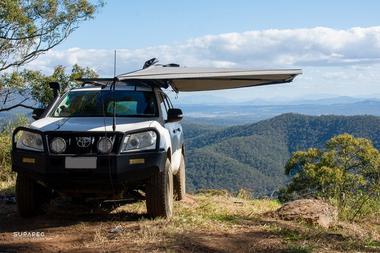 SUPAPEG - OUTBOUND Shield 3 180degree Freestanding Awning | Supapeg Australia | A247 Gear