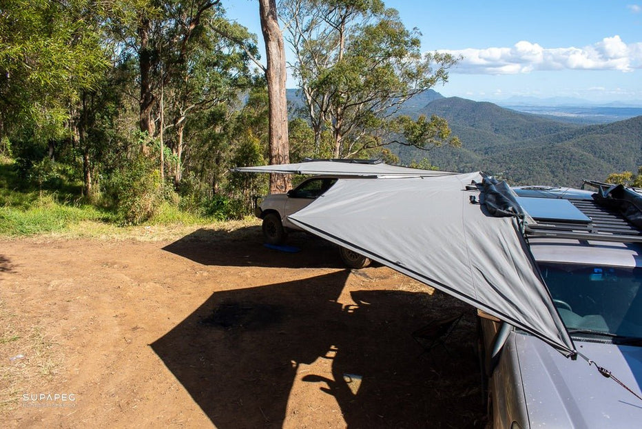 SUPAPEG - OUTBOUND Shield 3 180degree Freestanding Awning | Supapeg Australia | A247 Gear