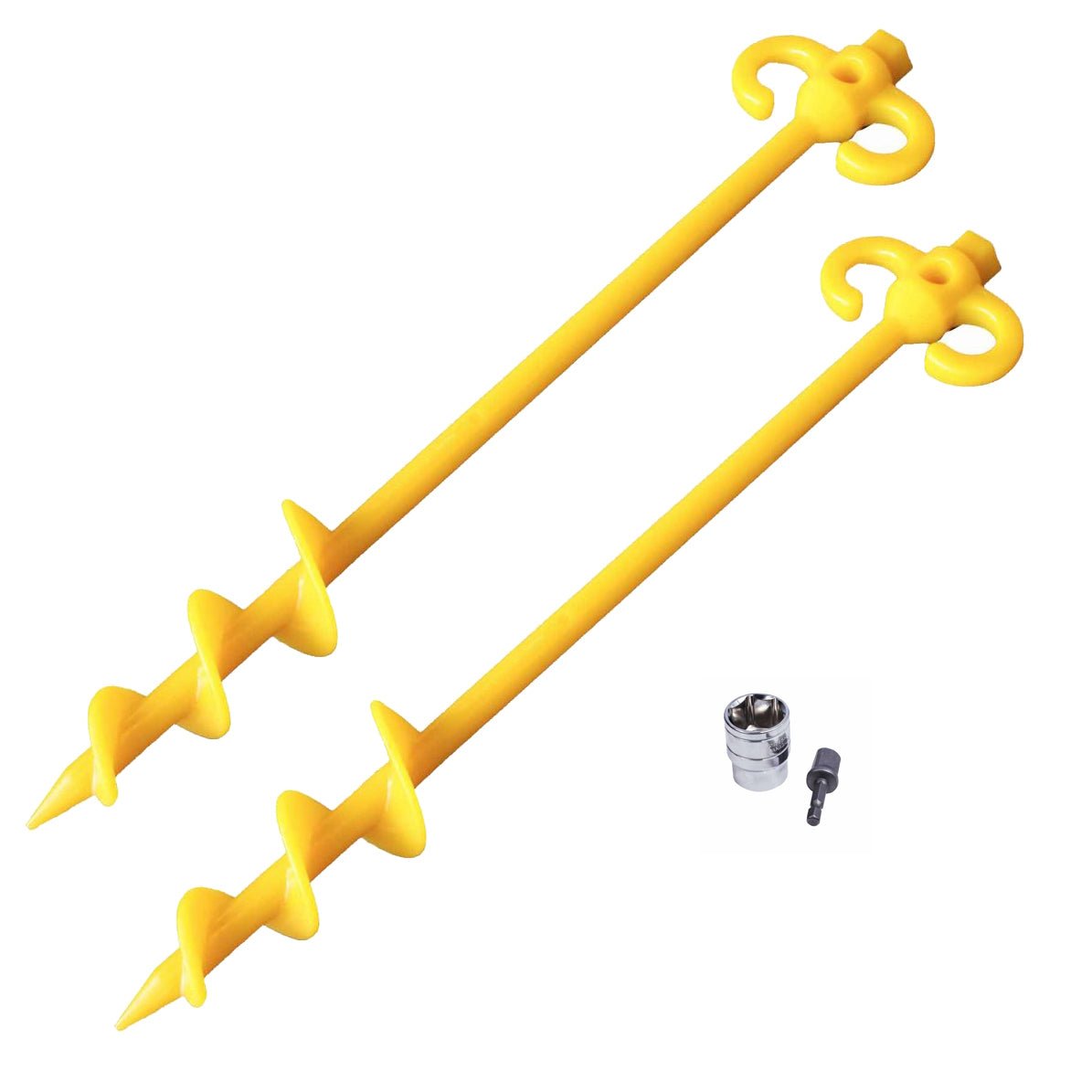 SUPAPEG - Sand Screw Peg 15 x 500mm Kit | Supapeg Australia | A247 Gear