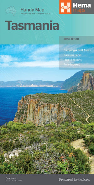Tasmania Handy Map | Hema Maps | A247 Gear