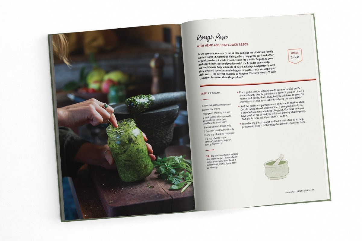 The Small Kitchen Cook - Cookbook | Exploring Eden | A247 Gear