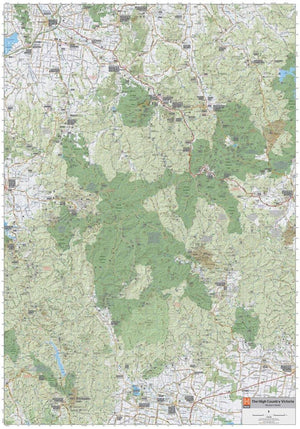 The Victorian High Country Map | Hema Maps | A247 Gear