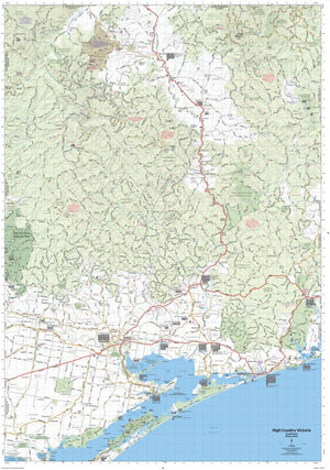 The Victorian High Country - South Eastern Map | Hema Maps | A247 Gear