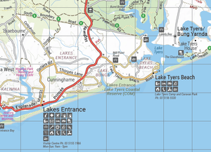 The Victorian High Country - South Eastern Map | Hema Maps | A247 Gear