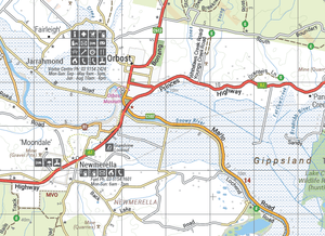 The Victorian High Country - South Eastern Map | Hema Maps | A247 Gear