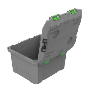 TRED GT Storage Box 65L - Shallow - Grey With Green | Tred | A247 Gear