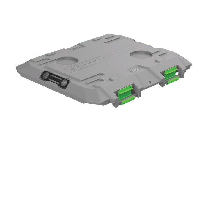 TRED GT Storage Box 65L - Shallow - Grey With Green | Tred | A247 Gear