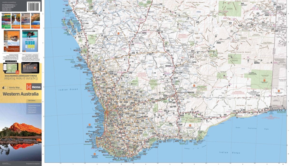 Western Australia Handy Map | Hema Maps | A247 Gear