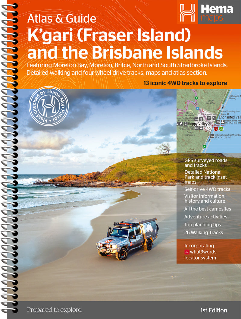 Load image into Gallery viewer, K'gari (Fraser Island) Atlas &amp; Guide
