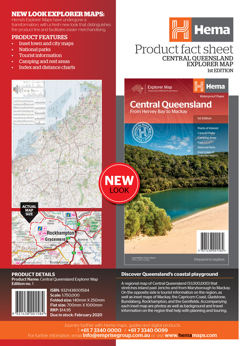 Load image into Gallery viewer, Central Queensland Map
