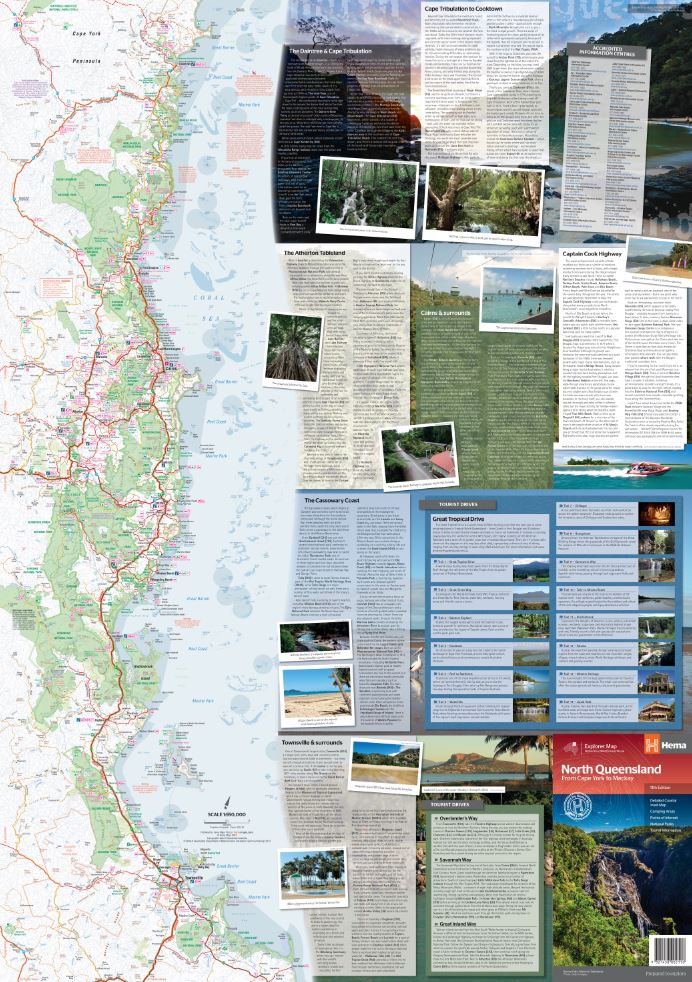 Load image into Gallery viewer, North Queensland Map
