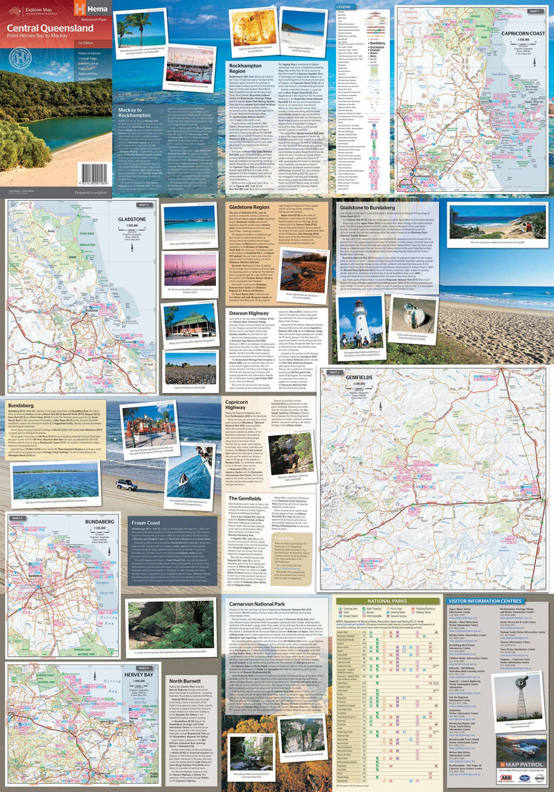 Load image into Gallery viewer, Central Queensland Map
