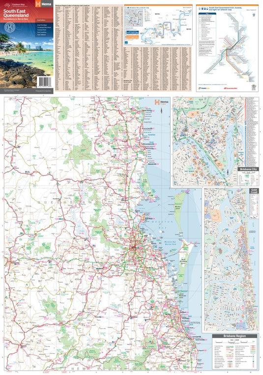 South East Queensland Map