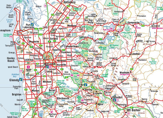 South Australia State Map