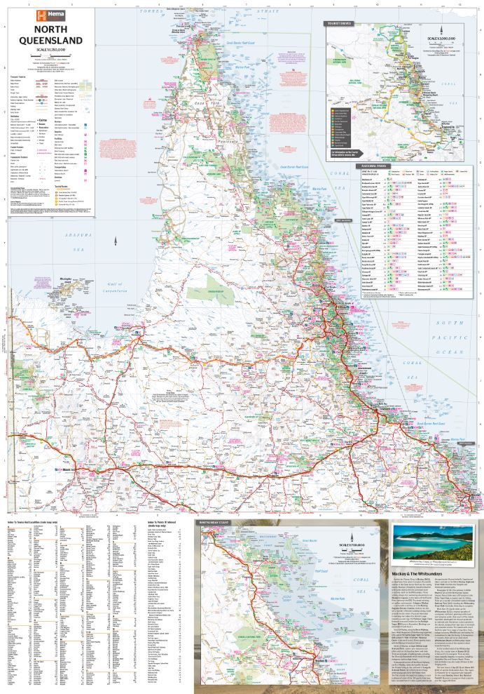 Load image into Gallery viewer, North Queensland Map
