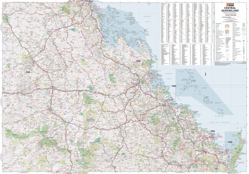 Load image into Gallery viewer, Central Queensland Map
