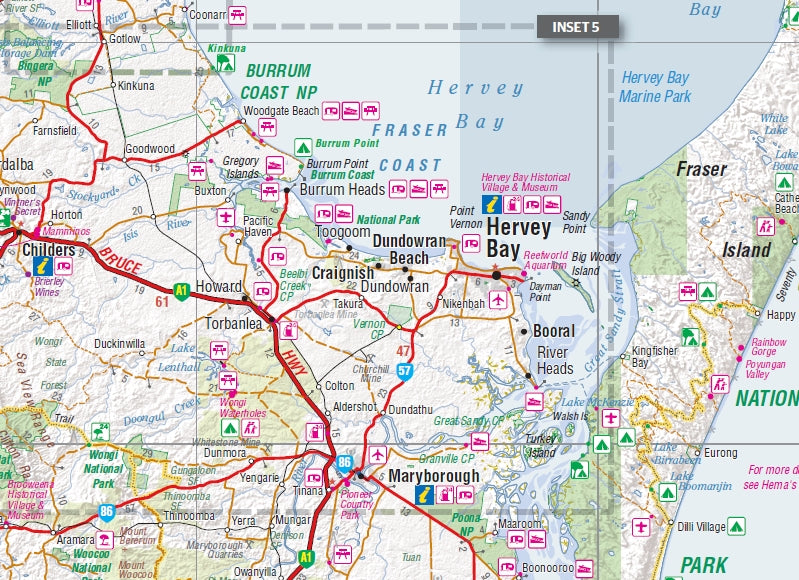 Load image into Gallery viewer, Central Queensland Map
