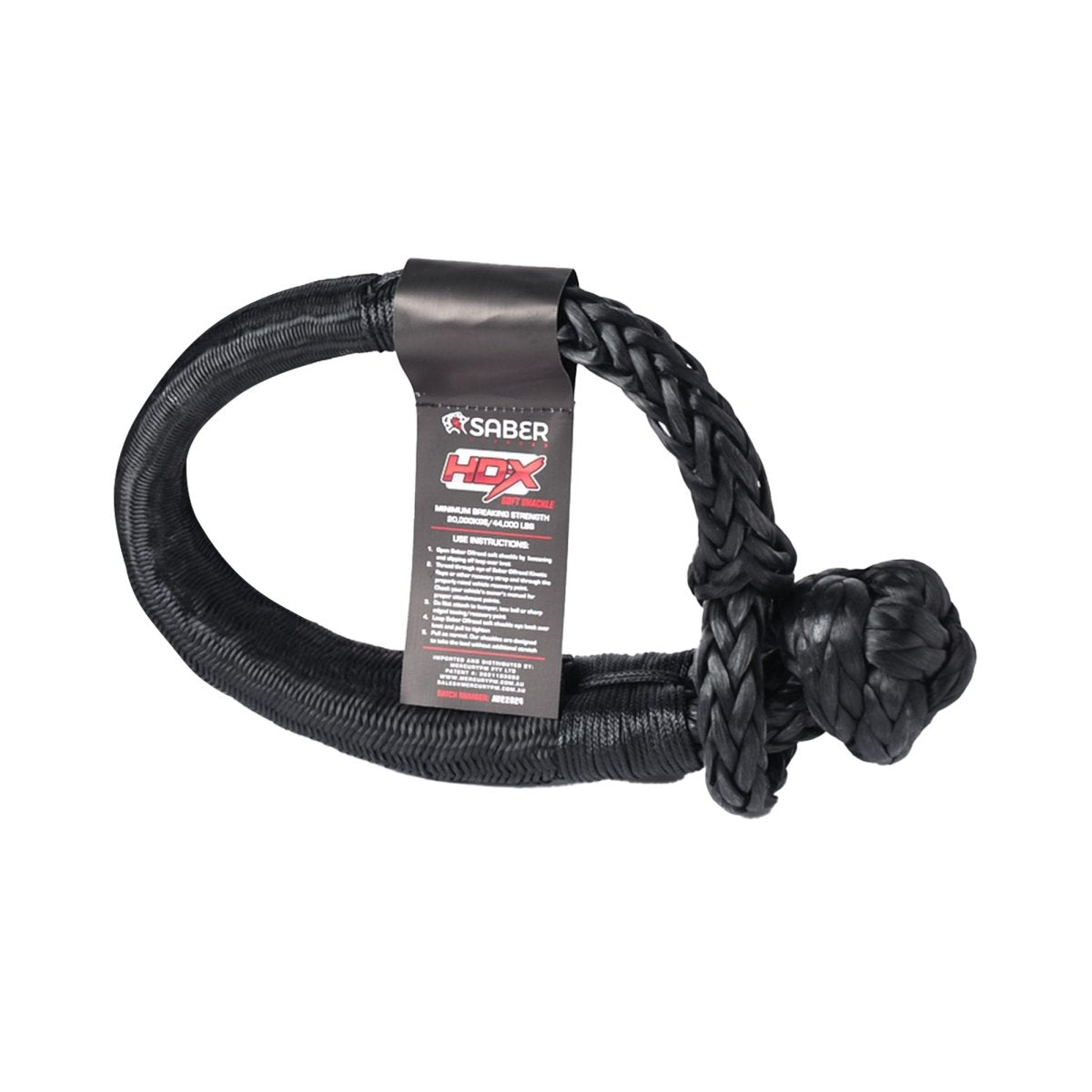 16K Kinetic Recovery Rope Kit 2 | Saber Offroad | A247 Gear