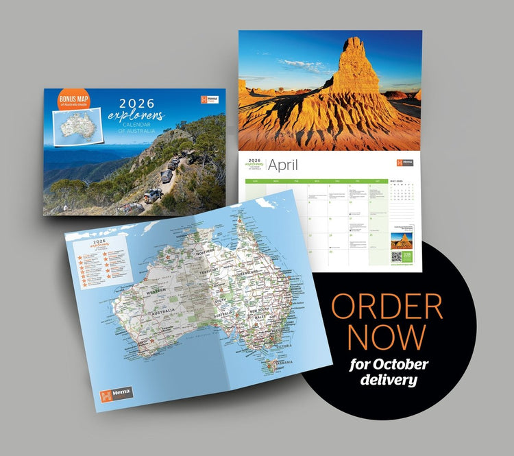 2026 Hema Maps Explorer Calendar | Hema Maps - Other | A247 Gear