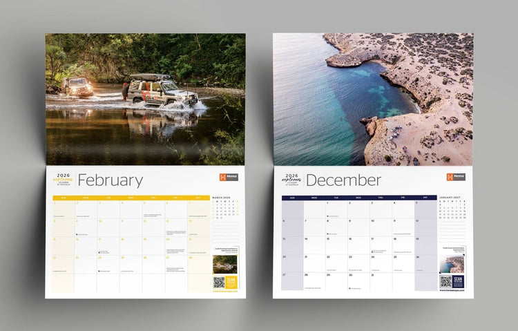 2026 Hema Maps Explorer Calendar | Hema Maps - Other | A247 Gear