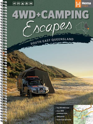 4WD + Camping Escapes South East Queensland | Hema Maps - Books | A247 Gear