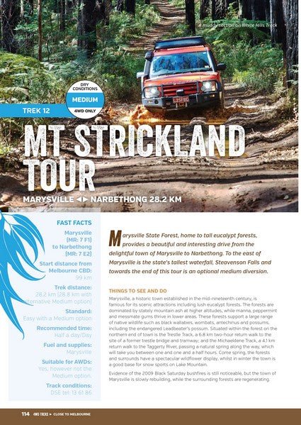 4WD Treks Close to Melbourne | Boiling Billy Publications | A247 Gear