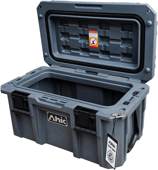 AHIC 50L Premium Tool box with internal basket - Grey