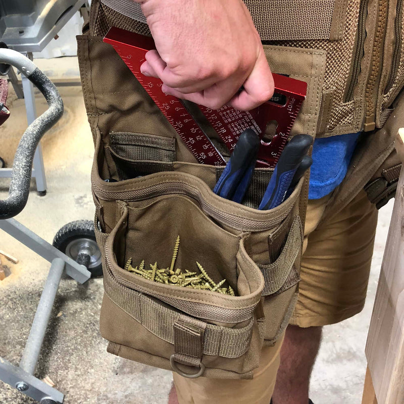 Load image into Gallery viewer, Atlas 46 AIMS Screw and Nail Attachment Pouch v2
