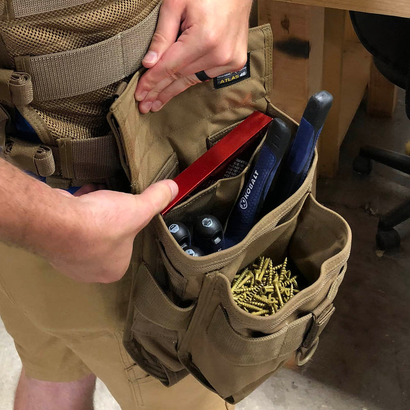 Load image into Gallery viewer, Atlas 46 AIMS Screw and Nail Attachment Pouch v2
