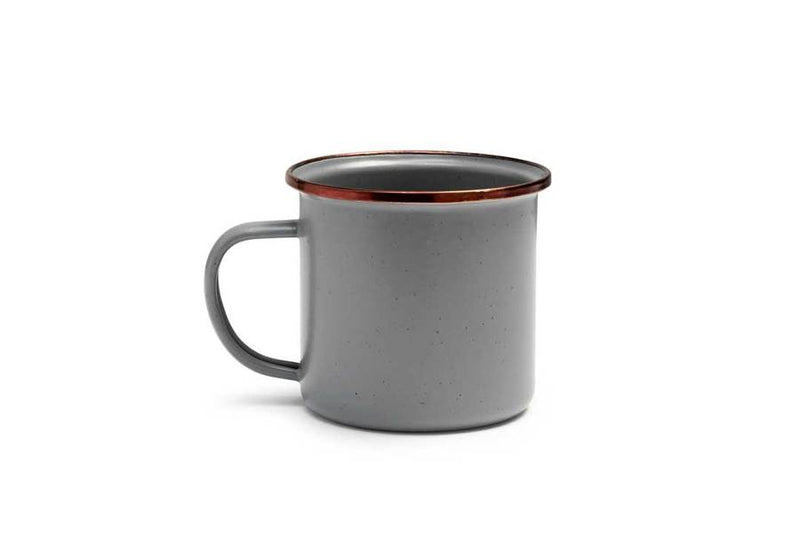 Load image into Gallery viewer, Barebones - Enamel Cup Set of 2 - Slate Grey
