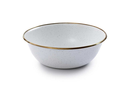 Barebones - Enamel Mixing Bowl Set of 2 - Eggshell