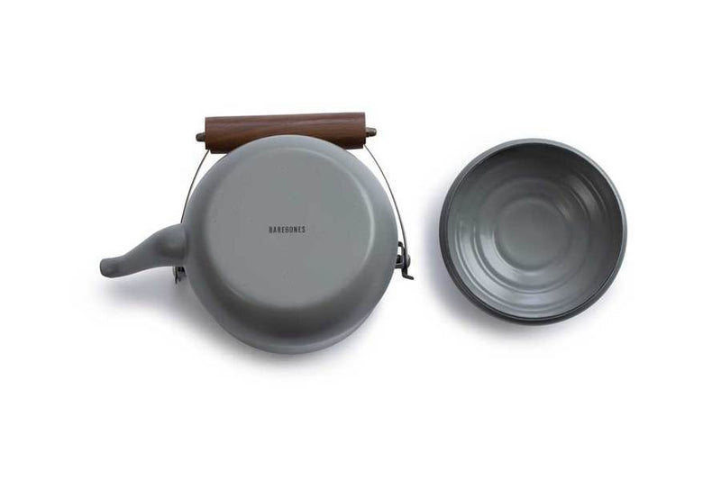 Load image into Gallery viewer, Barebones - Enamel Teapot - Slate Grey
