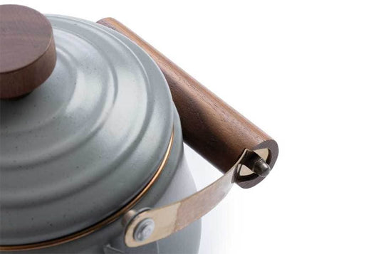 Barebones - Enamel Teapot - Slate Grey