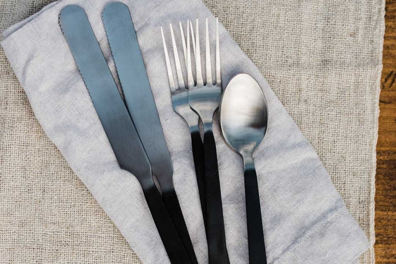 Load image into Gallery viewer, Barebones - Flatware Cutlery Set (of 2)

