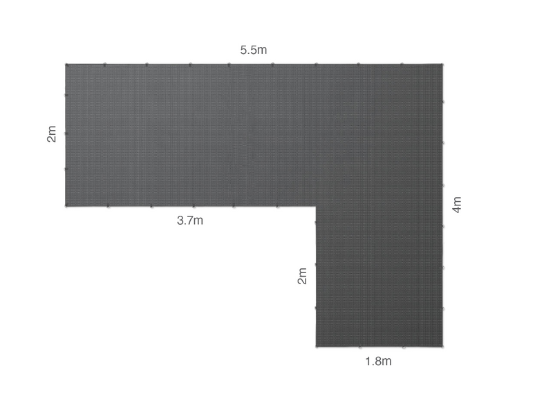 Load image into Gallery viewer, CGear L-Shape Multimat - Outdoor Camping Mat - 5.5m
