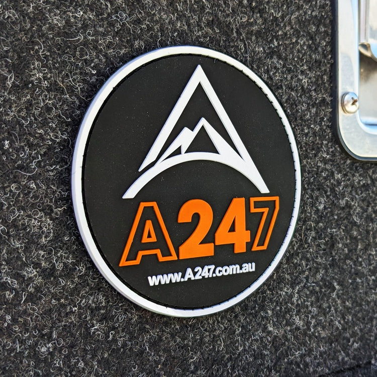 A247 Velcro Backed PVC Patch - Round | A247 | A247 Gear