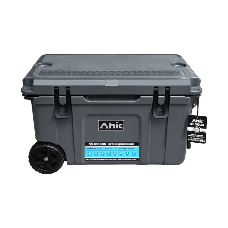 AHIC 55L AHIC Premium ice box with wheels - Grey | AHIC | A247 Gear