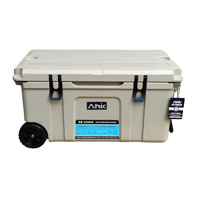 AHIC 75L AHIC Premium ice box with wheels - Tan | AHIC | A247 Gear