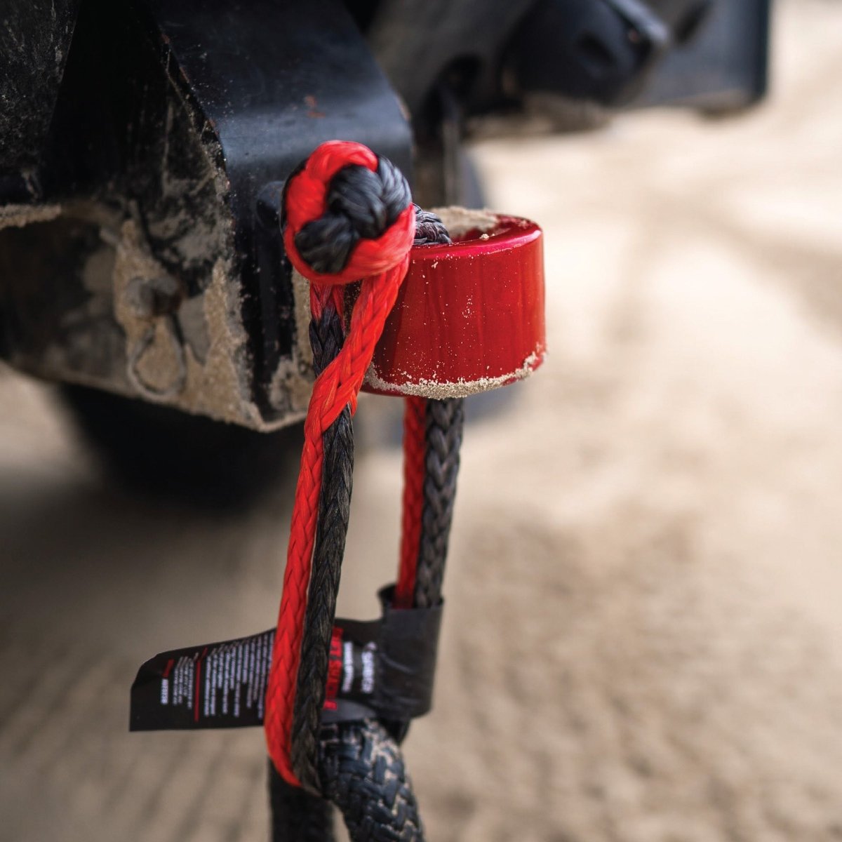 Aluminum Rope Friendly Recovery Hitch - Cerakote Black | Saber Offroad | A247 Gear