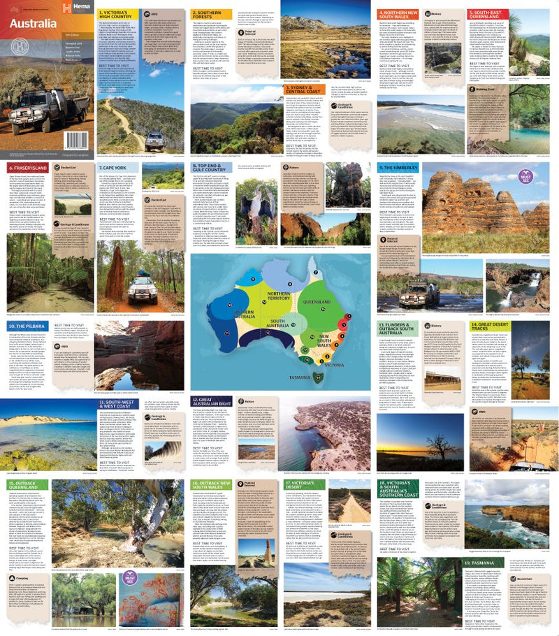 Load image into Gallery viewer, Australia Large Map | Hema Maps - Maps | A247 Gear
