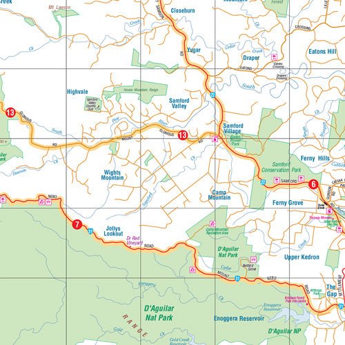 Australia Motorcycle Atlas + 200 Top Rides | Hema Maps - Books | A247 Gear