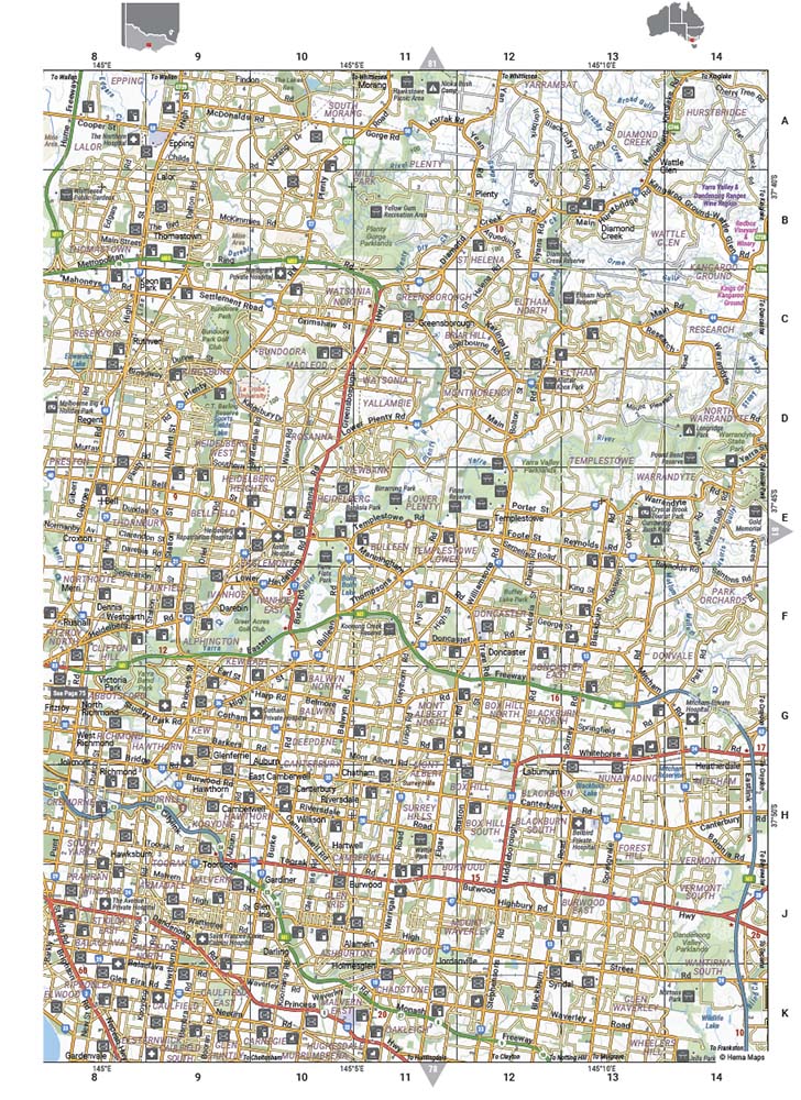 Australia Road & 4WD Atlas (Perfect Bound) - 252 x 345mm | Hema Maps - Books | A247 Gear